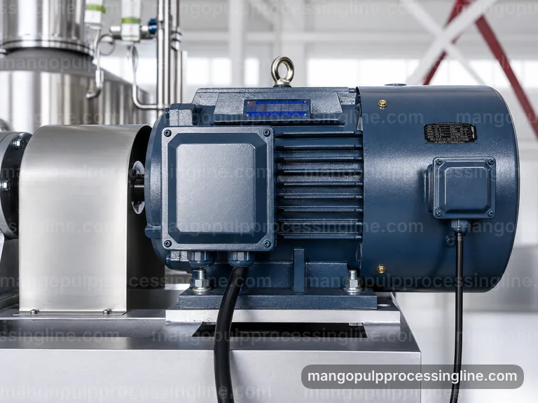 Industrial Mango Pulp Processing Line: Process Scope And Configuration Interface industrial mango pulp processing line, process scope and configuration: pulping with fiber refinement section connection view
